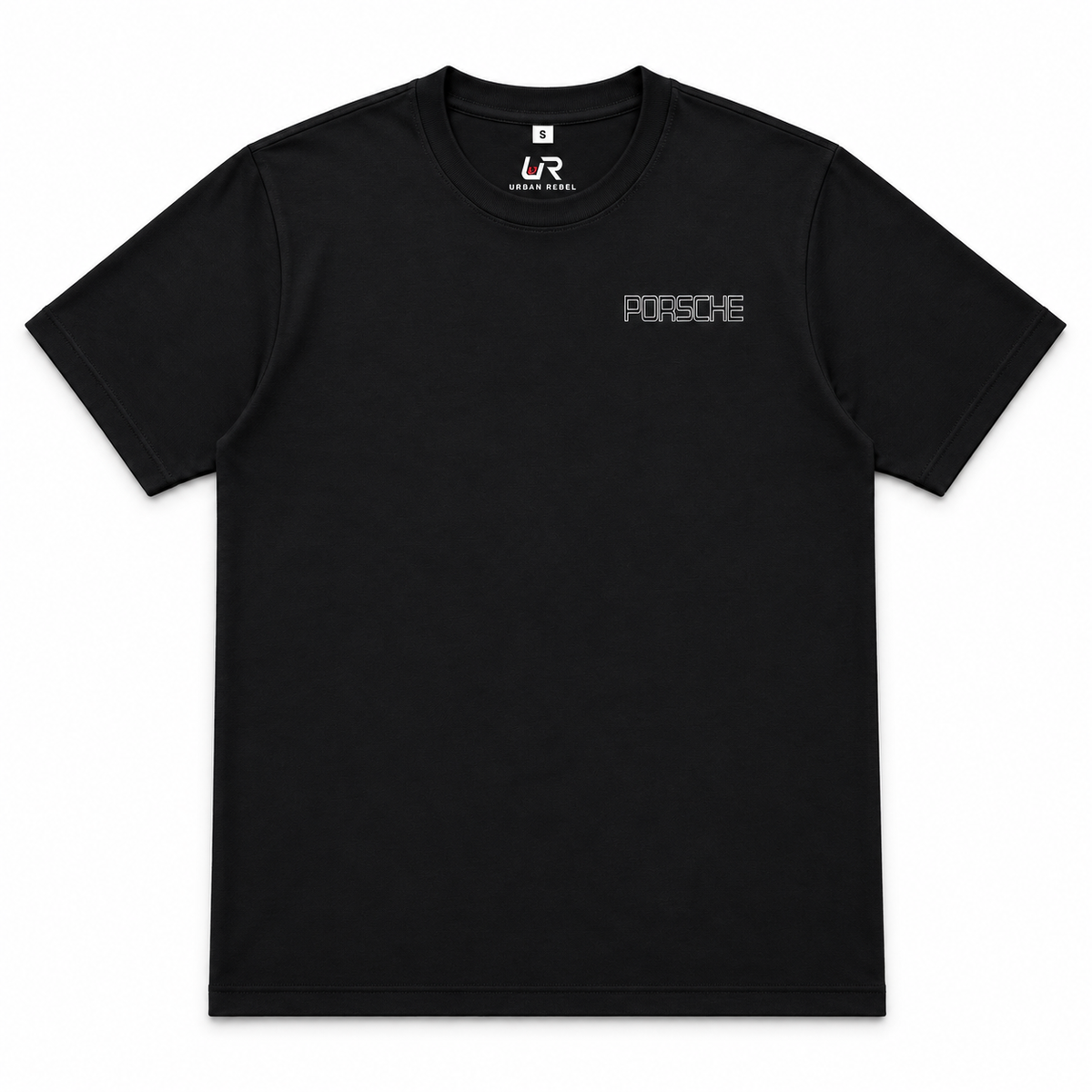 Camiseta Porsche 911 GT3 RS Negra – Diseño Automotriz