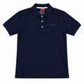Polo BOSS Azul Marino Clásica – Manga Corta